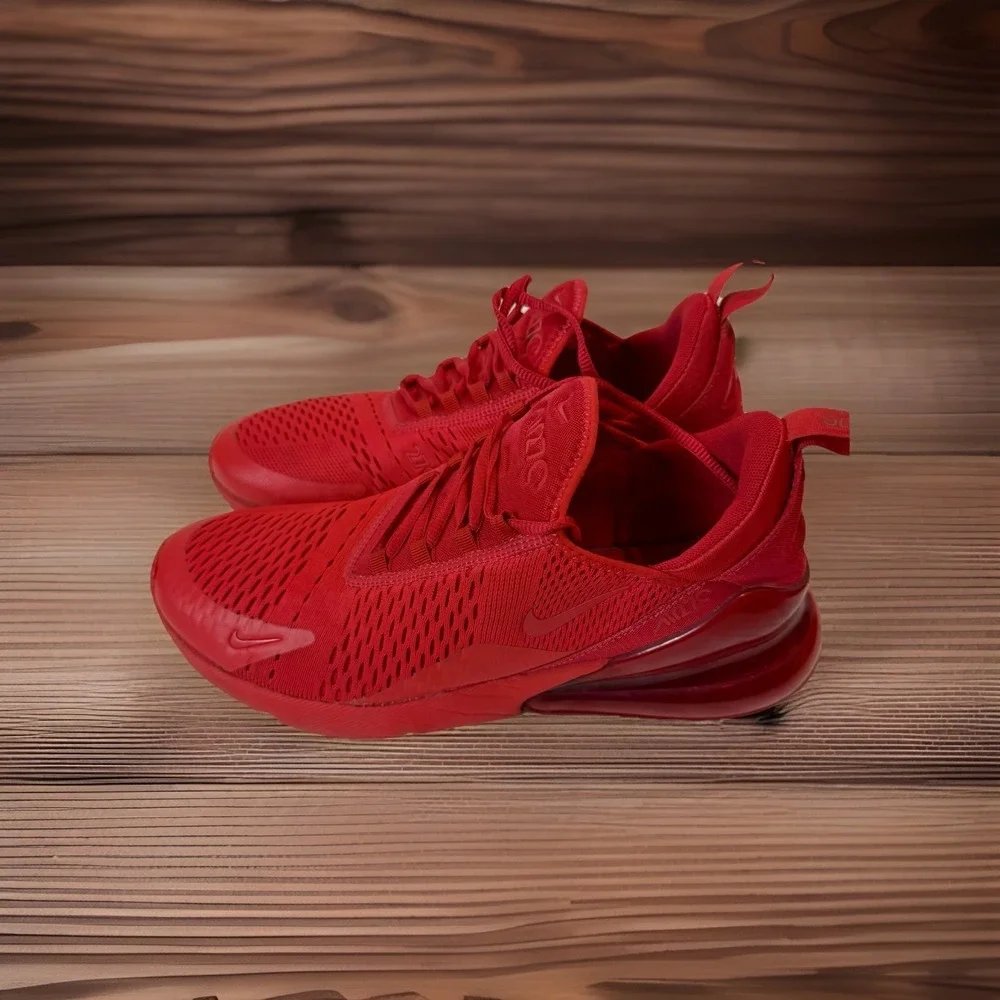 Nike Air Max 270 Triple University Red Size 12